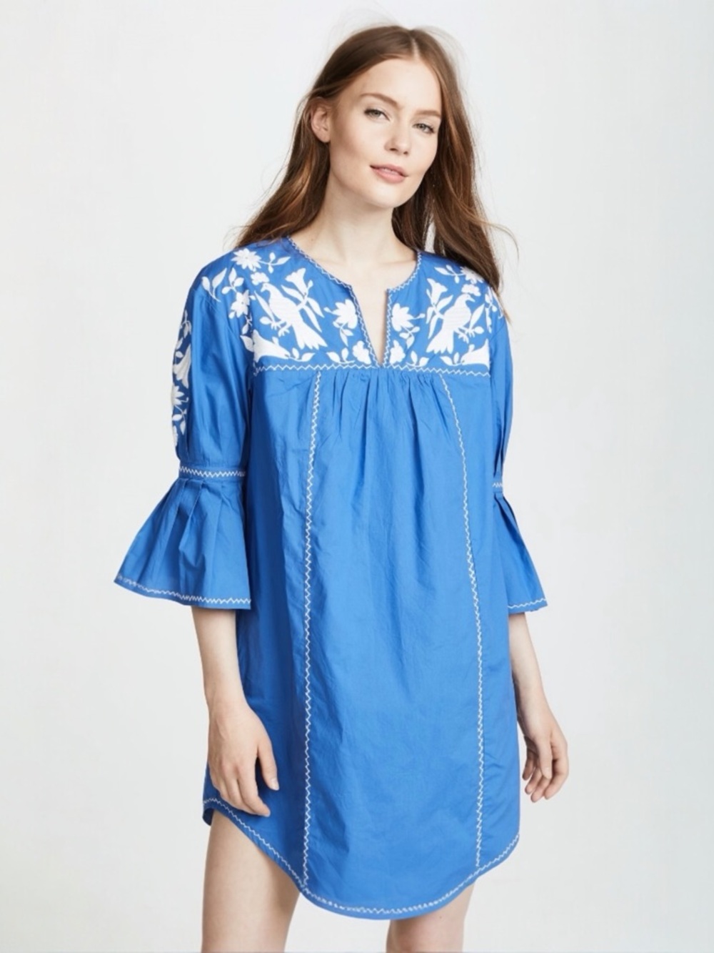 JOIE • Clodagh Dress in Baja Blue/White